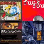 Temas aparecidos en compilados y tributos